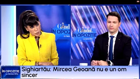 Robert Sighiartău: „În primul rând, Geoană nu este un om AUTENTIC”