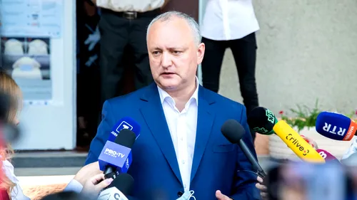 Fostul președinte al Republicii Moldova, Igor Dodon, pus oficial sub învinuire în dosarul Energocom