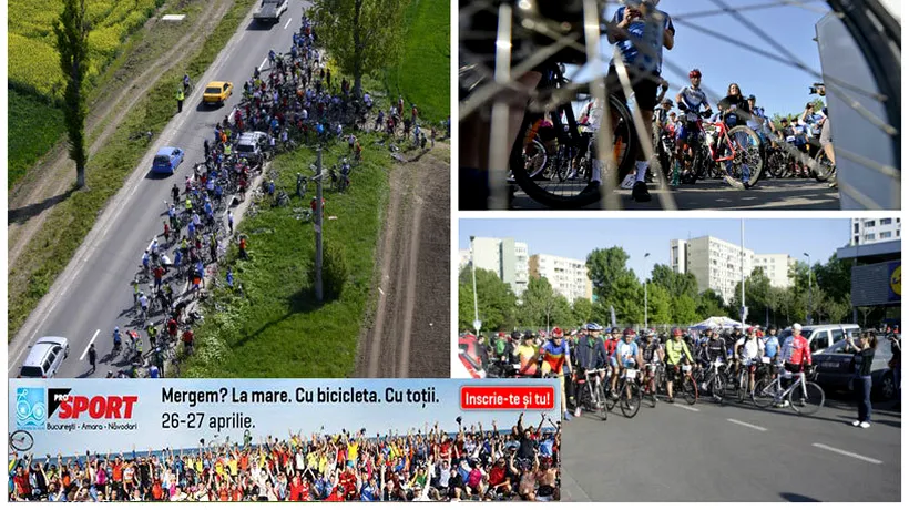 ProSport te invită la a opta ediție a evenimentului ProSport Cu Bicicleta La Mare în 26-27 aprilie
