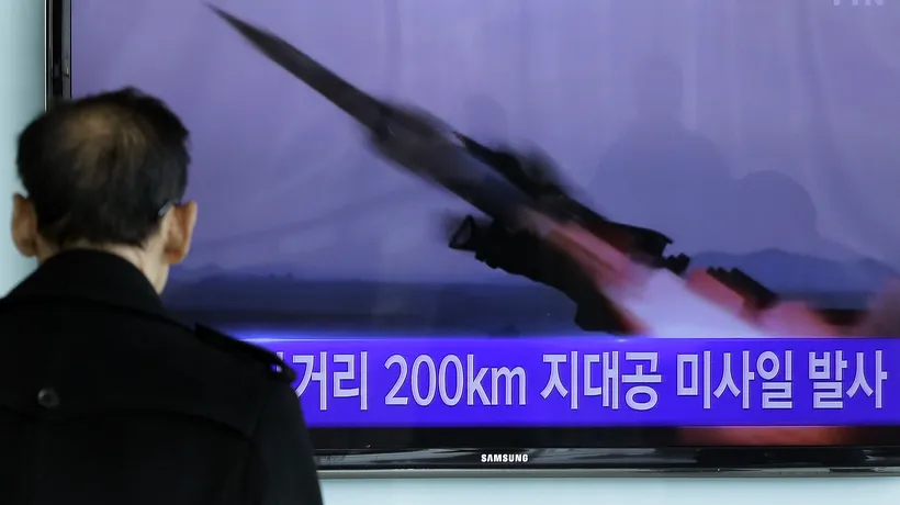 Coreea de Nord a lansat o RACHETĂ BALISTICĂ. Consiliul de Securitate al ONU, convocat de urgență