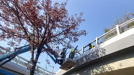 Reabilitarea Podului Grant, pe ultima sută de metri. Nicușor Dan: Lucrările au fost executate în proporție de aproximativ 98%