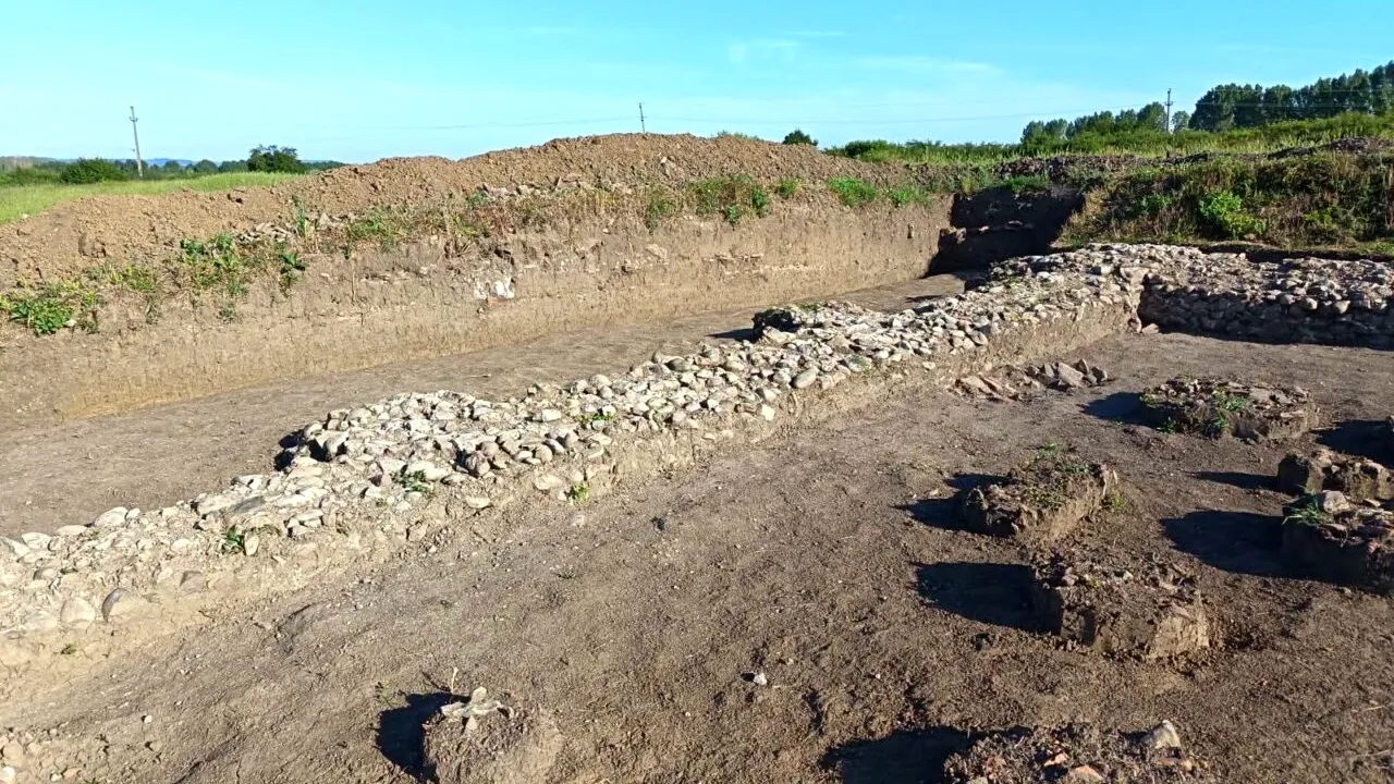 Castru roman din Dolj, balastieră de piatră pentru localnici