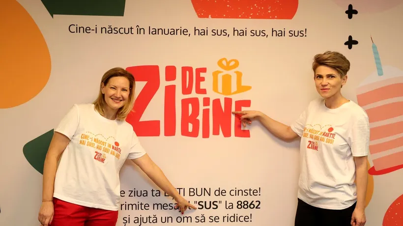 Asociația Zi de Bine va susține anual 12 ONG-uri cu 12 cauze/ Luna martie este dedicată strângerii de fonduri pentru copiii abandonați în spitalul Marie Curie
