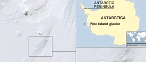 VIDEO: Un aisberg de mărimea New Yorkului stă să se desprindă în Antarctica