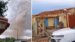 O tornadă violentă a măturat sudul Franței: 41 de răniți, sute de case au fost distruse. O gravidă, scoasă din dărâmături