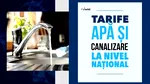 TOP 3 tarife la apă potabilă și canalizare în România, în luna august 2026. Unde sunt cele mai mari/mici prețuri și cât plătesc bucureștenii