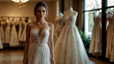 (P) Mai mult decât o rochie:  Emoția alegerii rochiei de mireasă perfecte