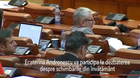 Ecaterina Andronescu participă la dezbaterea „Stopați schimbările dăunătoare din învățământul românesc