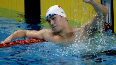 Sun Yang, dublu campion olimpic, a suferit un accident ușor în timp ce conducea fără permis