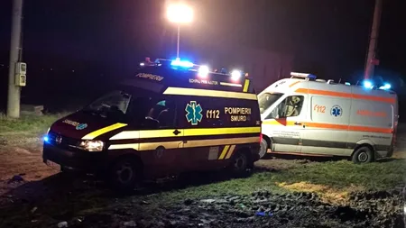 Un tren a spulberat o mașină în județul Teleorman. Mecanicul locomotivei era beat