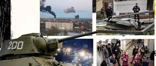 A început războiul. Vladimir Putin a ordonat o operațiune militară în Ucraina. Mai multe orașe au fost atacate. NATO și-a activat planurile de apărare