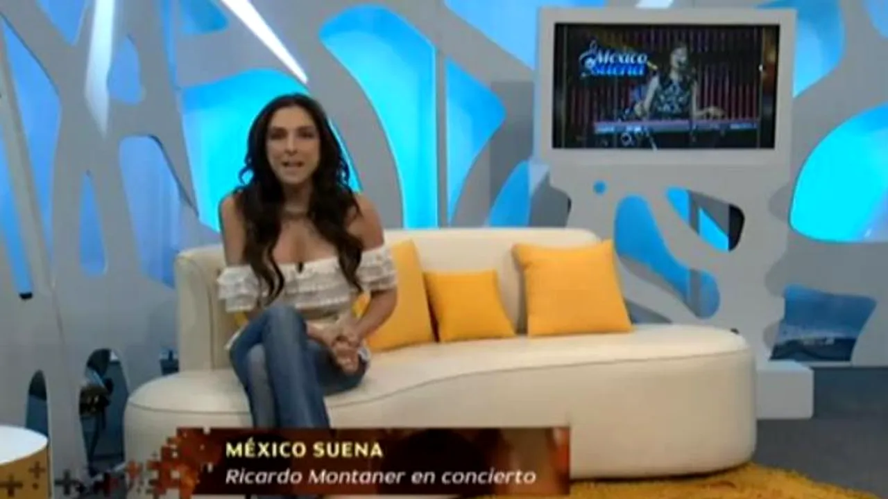 CROSS VIDEO. O prezentatoare a rămas în sutien în timpul propriei emisiuni. Cum a reacționat prezentatoarea