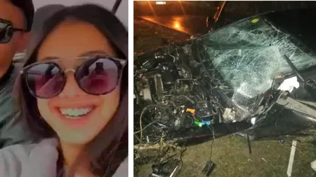 FOTO| Cine sunt tinerii morți în accidentul de la Cernica. Mașina în care se aflau s-a izbit într-un stâlp și s-a răsturnat
