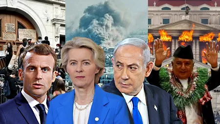 24 de ore în care Planeta S-A APRINS. Haos în Franța, suspendarea Acordului UE-Israel, după atacul din Qatar, Revoluție în Nepal.