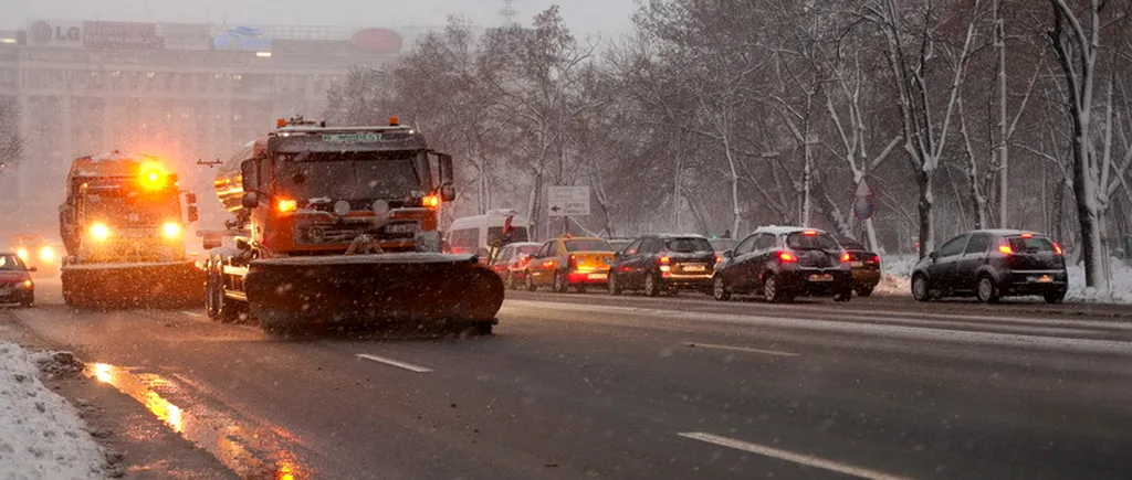 Firmele care se ocupă de deszăpezire în București, amendate pentru a doua zi consecutiv