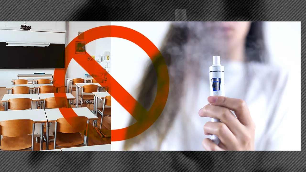 S-a promulgat. Minorii își mai pot cumpăra țigări sau vapo doar pe net! Nou, nu se mai FUMEAZĂ în școli!