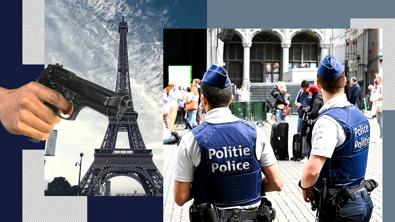 Operațiuni antitero în Belgia și Franța. Nouă posibili ATENTATORI au fost arestați