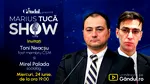 Marius Tucă Show începe miercuri, 24 iunie, de la ora 19.00, live pe Gândul. Invitați: Toni Neacșu și Mirel Palada