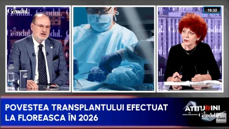 Cum a decurs cel mai recent transplant de cord de la Floreasca? Horațiu Moldovan: „A fost o intervenție normală. Pacientul va fi externat în curând”