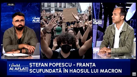 Ștefan Popescu: „Franța e mai mult orientată către intern decât către extern. Guvernul Lecornu va avea mandat limitat. Macron e de VINĂ pentru tot”