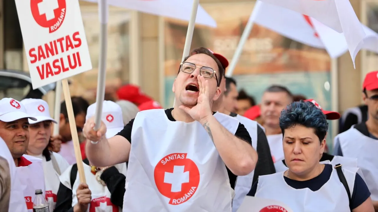 Federația SANITAS pichetează marți Ministerul Sănătății. Sindicaliștii se pregătesc de grevă generală