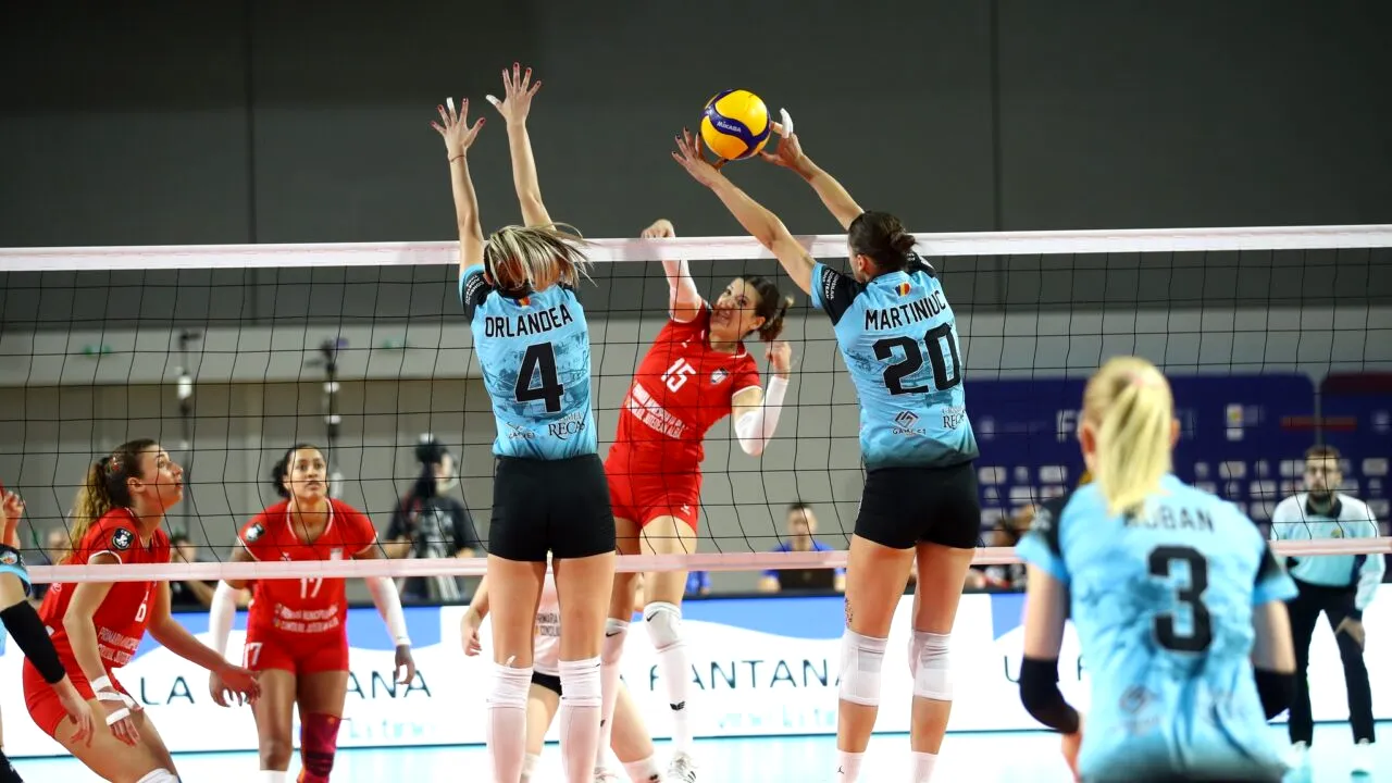 Primele LAUREATE ale sezonului de volei intern sunt Alba Blaj și Arcada Galați! Ce s-a întâmplat în Supercupa României