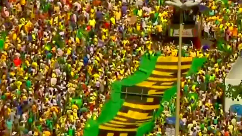 Sute de mii de protestatari au cerut demisia președintelui în funcție al Braziliei. Dilma Rousseff, acuzată de acte grave de corupție