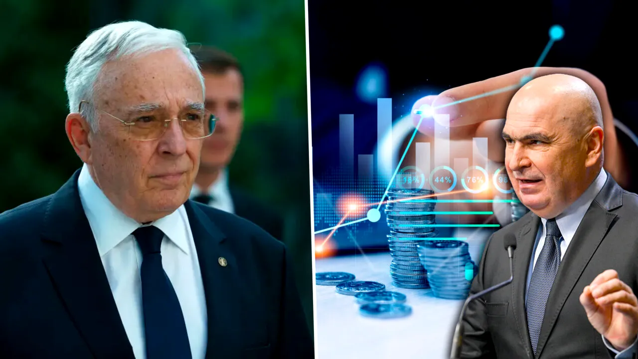Isărescu demolează isteria creșterii cursului valutar din cauza demiterii lui Bolojan. „Nu am vândut valută, am cumpărat. Cursul s-ar fi făcut 4,4 lei”