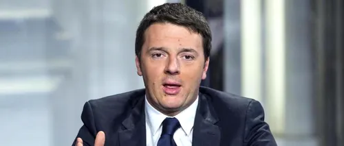 Matteo Renzi: UE se comportă ca orchestra care cânta pe Titanic