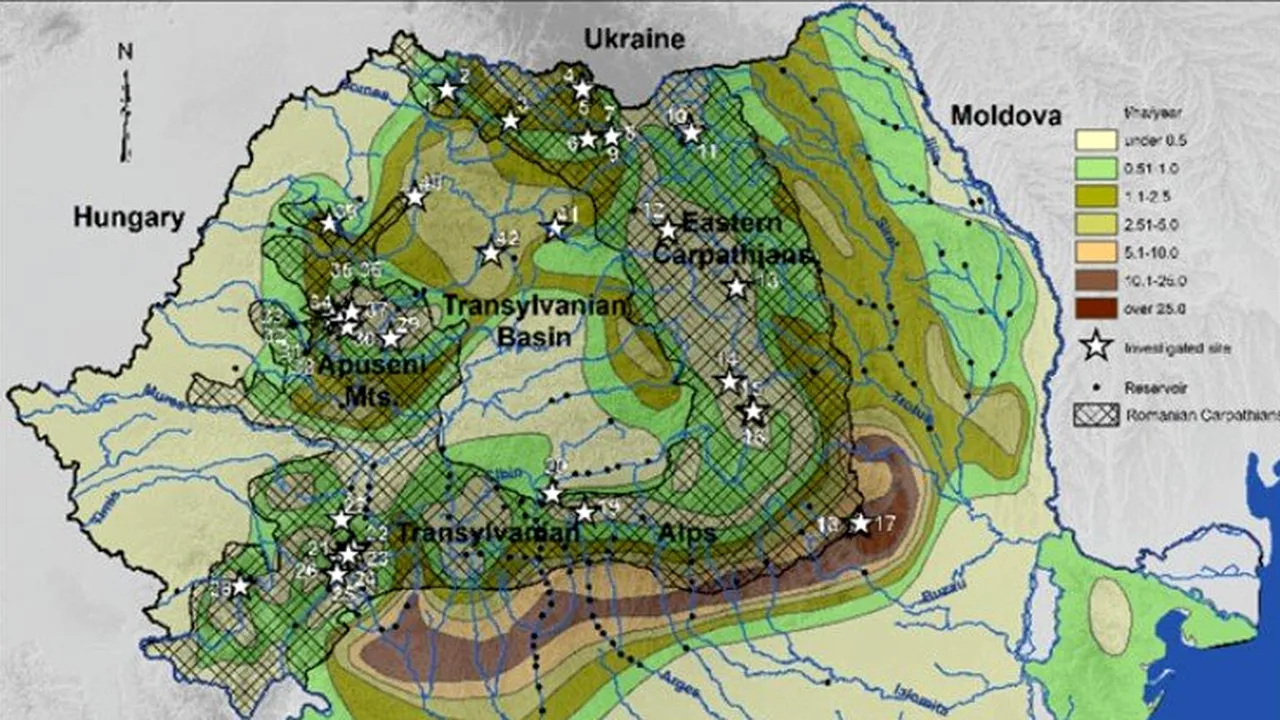EROZIUNEA Carpaților noștri, una dintre cele mai presante probleme de mediu