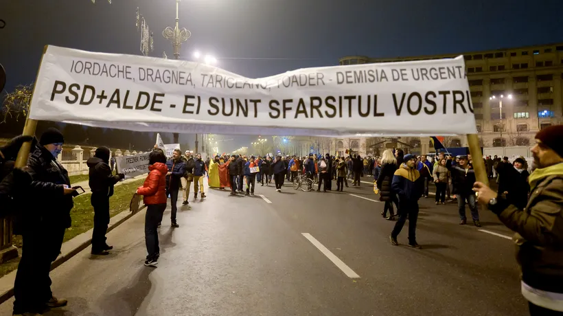 Prima reacție din PSD la protestele masive din București și din țară. „Se va auzi pe Marte