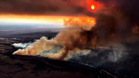 New Mexico, devastat de INCENDIILE de vegetație. Locuitorii sunt îndemnați să-și părăsească imediat locuințele