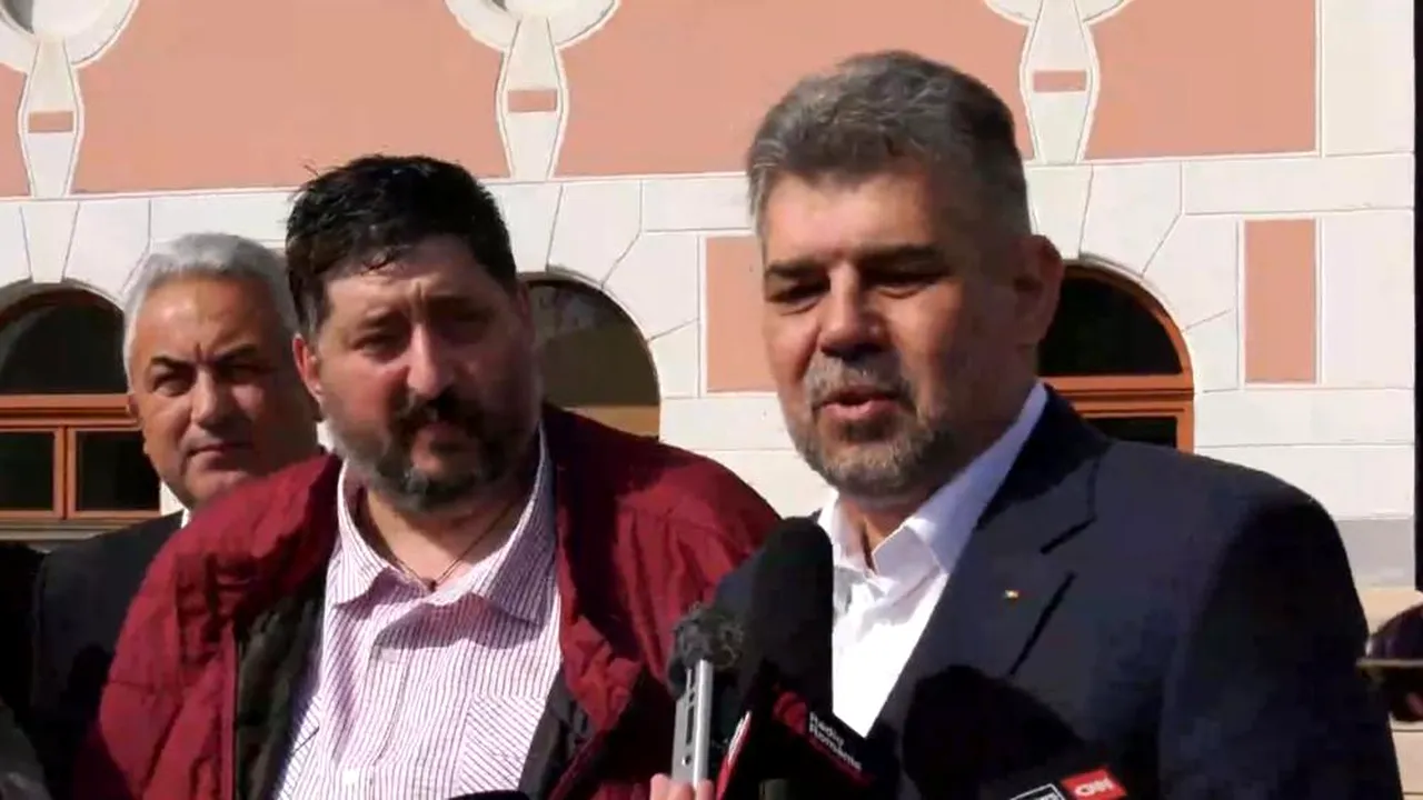 VIDEO | Marcel Ciolacu, după întâlnirea cu sindicaliștii de la Complexul Energetic Hunedoara: „Plec optimist de aici. Oamenii își vor lua salariile”