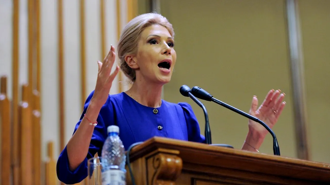 Raluca Turcan vrea comisie parlamentară pentru proveniența banilor cheltuiți la mitingul USL