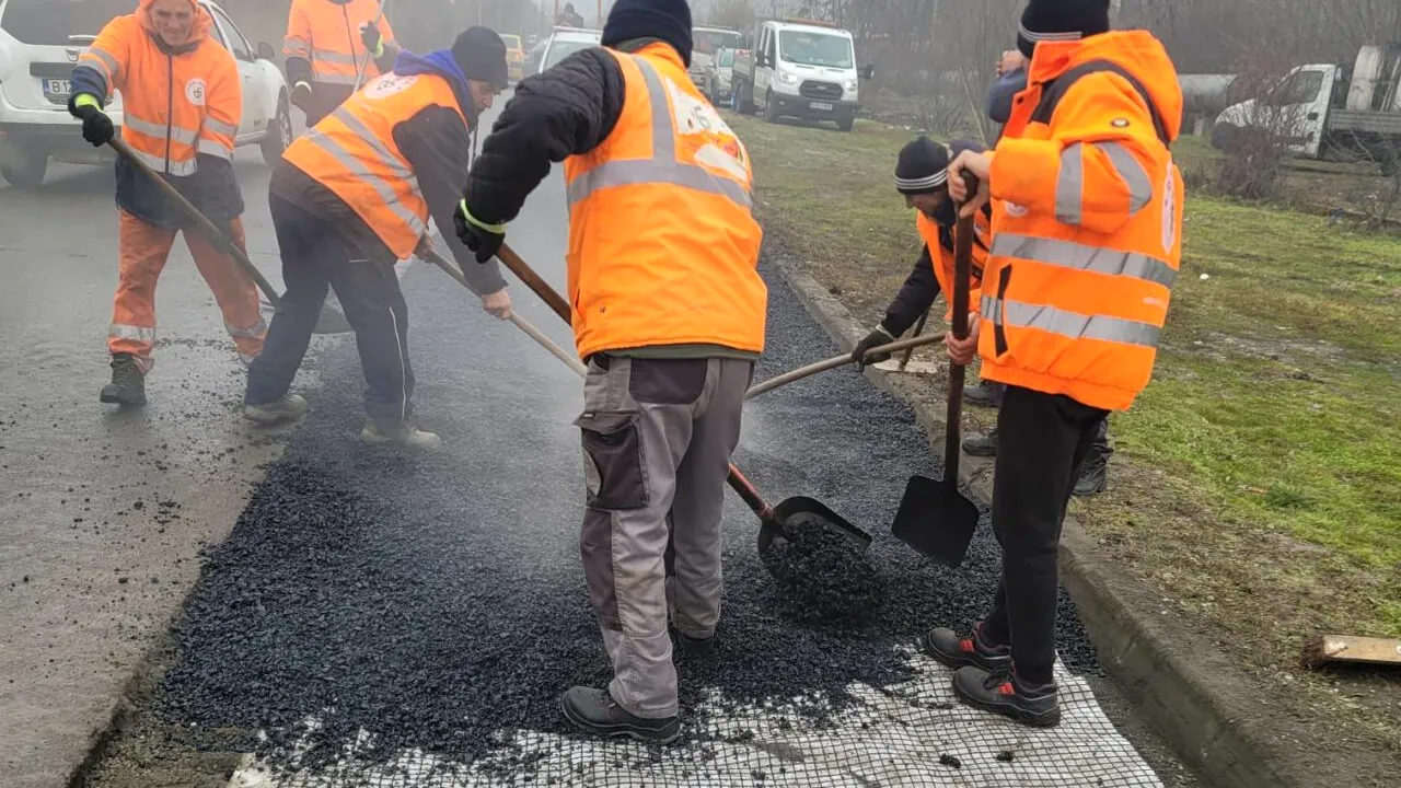 (P) Infrastructură 5: Intervenții pentru remedierea degradărilor ale carosabilului de mici dimensiuni 