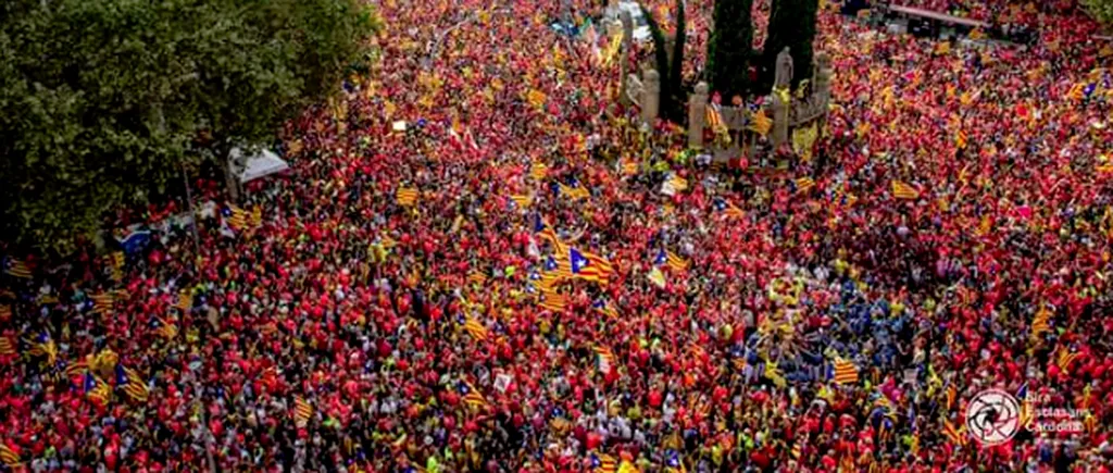 UN MILION de oameni în stradă de ziua națională a CATALONIEI