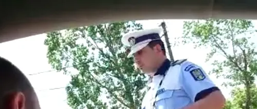 Dialog halucinant între un polițist și un șofer la Târgoviște în timpul mitingului PSD de duminică: Nu știti parola, nu intrați - VIDEO 