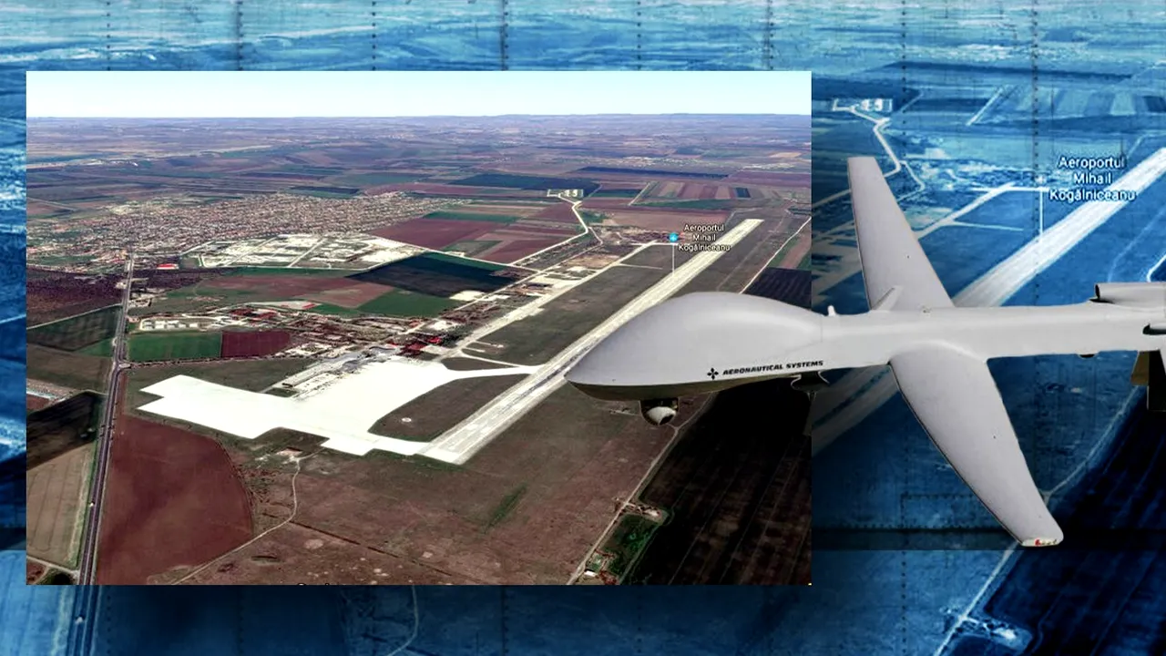 Forțele Aeriene Române au depistat o nouă DRONĂ în apropierea bazei militare Mihail Kogălniceanu