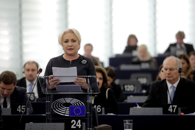 Viorica Dăncilă în Parlamentul European