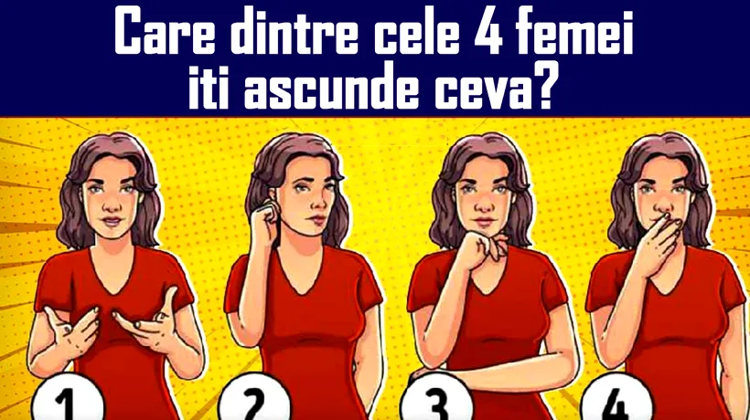Test IQ pentru genii | Care dintre aceste 4 femei minte?