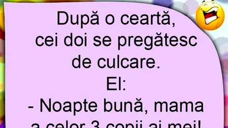 Bancul de joi | 