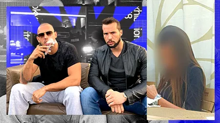 EXCLUSIV | Veriga lipsă din dosarul fraților Tate. Cine este femeia misterioasă care stăpânea conturile cu milioane de euro ale britanicilor acuzați de trafic de carne vie