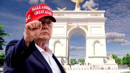 Trump își ridică un arc de triumf uriaș la Washington. Va fi mai înalt decât cel din Paris. Când încep lucrările la noul monument