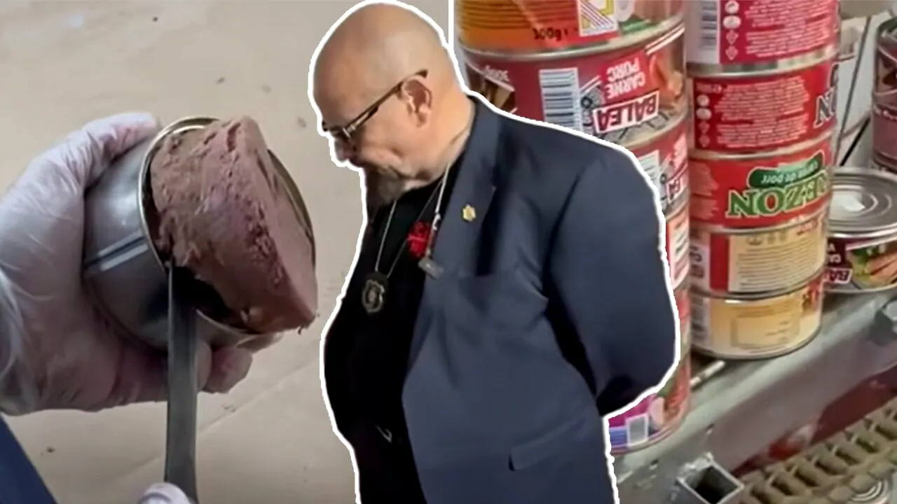 Bănuind că ceva e în neregulă, Piedone a trimis la laborator câteva conserve produse de această fabrică din Domnești. Șeful ANPC a înlemnit!