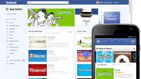 Facebook își lansează propriul magazin on-line de aplicații. Ce poți cumpăra
