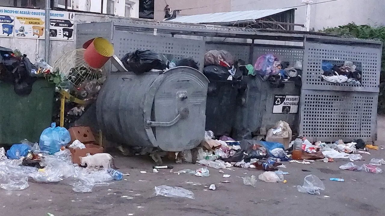 Orașul din România care a ajuns să fie îngropat în GUNOAIE. Imagini ireale făcute publice