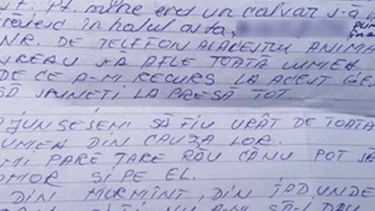 Crima de la spital. Biletul de adio lăsat de infirmierul care și-a ucis iubita și apoi s-a sinucis. „Din această cauză am trecut la acest gest