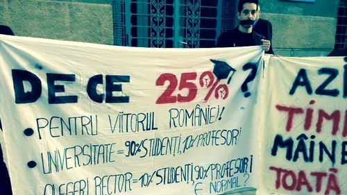 Studenții din România au început mișcarea OCCUPY: „Universitățile sunt pentru studenți. Care sunt revendicările tinerilor care dorm în amfiteatre
