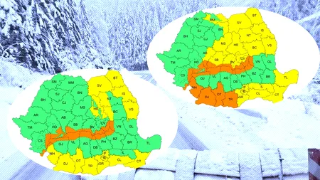 România, traversată de un ciclon care a adus ninsori în toată țara. Cum se circulă pe șosele. Meteorologii ANM dau detalii de ultimă oră, în exclusivitate pentru Gândul