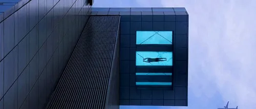 Un proiect extravagant: piscina suspendată deasupra orașului Shanghai 